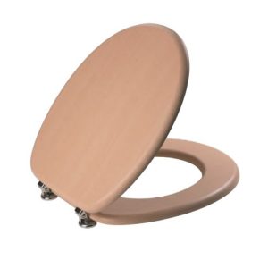SEDILE WC MDF LEGNO FAGGIO