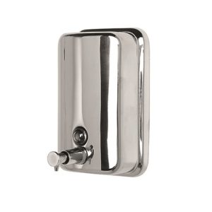 DISPENSER 800ml SAPONE LIQUIDO ACCIAIO CROMATO