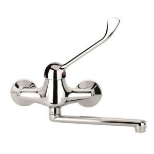 LAVELLO PARETE C/LEVA CLINICA d.40 CANNA 18 cm