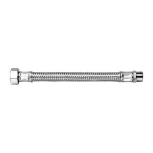 FLEX INOX M3/8" F1/2" 20cm AISI 304