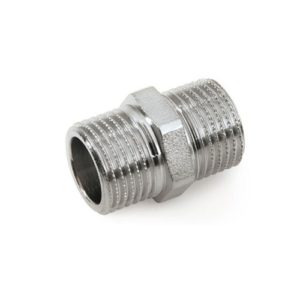 NIPPLES MM 3/8" OTTONE CROMATO
