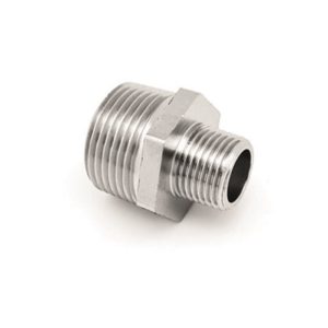 NIPPLES RID. 3/4" x 1/2" OTTONE CROMATO