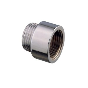PROL. RID. F1/2" x M3/8" OTTONE CROMATO
