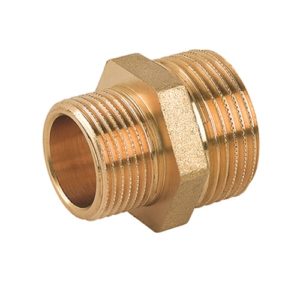 NIPPLES RID. MM 1"1/2x2" OTTONE GIALLO