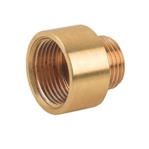 PROL.RID. F3/4" X M1/2" OTTONE GIALLO