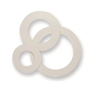 GUARN.PIANA 1"1/2- SP.1 mm GOMMA BIANCA