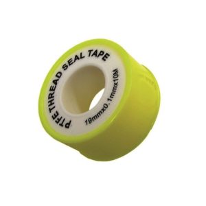 P.T.F.E. 12mm x 12mt x sp0,100 X GAS -GIALLO PICCOLO-