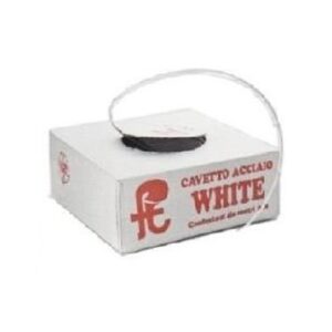 CAVETTO &Oslash;5 BIANCO OTTONATO 200mt