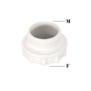 RACC. PP F1" x M1"1/4 RIDUZIONE FILETTATA