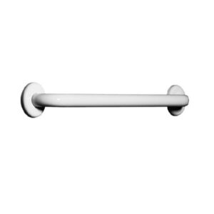 60cm ACCIAIO LACCATO BIANCO MANIGLIONE DISABILI &Oslash;32