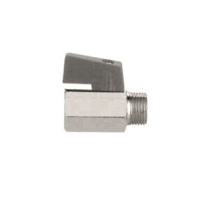 MINIVALVOLA MF 3/8" SFERA MIGNON LEVA PLASTICA