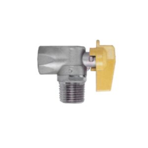 RUB. GAS attacco F uscita M 1/2" A 90&deg;