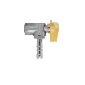 RUB. METANO attacco F uscita METANO 1/2" A 90&deg;