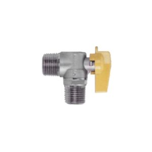 RUB. GAS attacco M uscita M 1/2" A 90&deg;