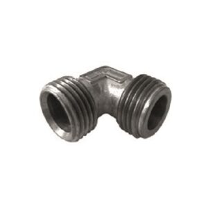 GOMITO MM 1/2" IN ZAMA PER ATTACCO TUBO GAS