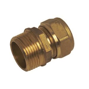 RACC. 12x1/2" X TUBO RAME DIRITTO MASCHIO