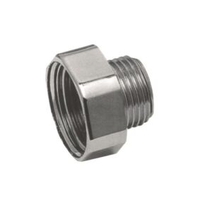 RACCORDO M1/2" F3/4" OTTONE CROMATO