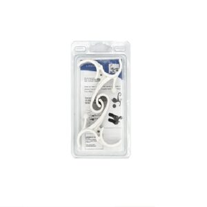 GANCIO PER TERMOARREDO ABS BIANCO 2 PZ IN BLISTER