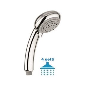 DOCCIA JESSICA 4 GETTI CROMATA C/CAVALIERE