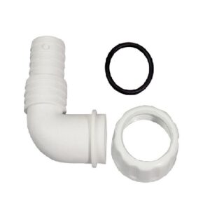 PIPETTA 1" PORTAGOMMA LAVATRICE/LAVASTOVIGLIE BIANCA
