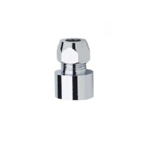 RACC. F 1/2"X&Oslash;10 A STRINGERE OTTONE CROMATO