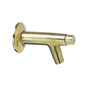RUBINETTO 1/2" PULSANTE OTTONE NATURALE