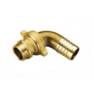 PORTAG. M 1"x30 CURVO X POMPA RACCORDO OTTONE