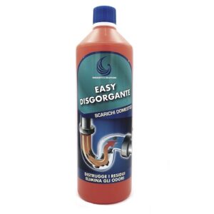 DISGORGANTE SGORGO-EASY 1 lt A BASE DI SODA CAUSTICA Trasporto in esenzione totale come al 1.1.3.4  ADR