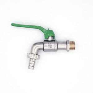 RUBINETTO 1/2" ANTIGHIACCIO LEVA VERDE