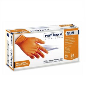 GUANTI NITRILE SP ORANGE FULL GRIP TAGLIA L cf 50 pz