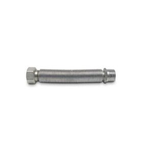 TUBO FLESSIBILE EST. MF 3/4" 260/520 ACQUA ACCIAIO INOX