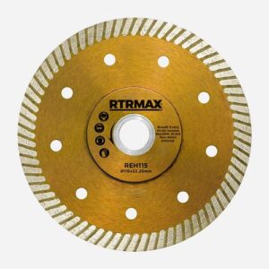 DISCO DIAMANTATO TURBO PER PIASTRELLE  115x1,4x22mm