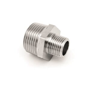 NIPPLES RID. 1/2" x 1/4" OTTONE CROMATO