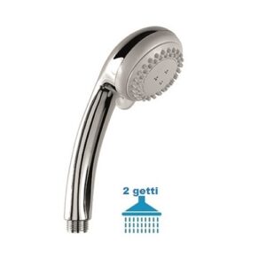 DOCCIA DENNY 2 GETTI ANTICALCARE CROMATA C/CAVALIERE