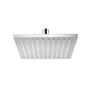 SOFFIONE "ISIDE" QUADRATO 200x200x10mm ABS CROMATO