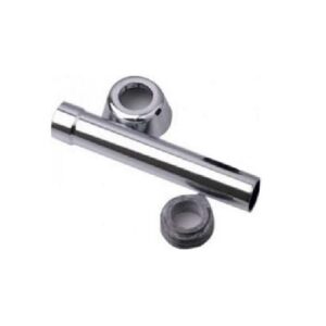 CANOTTO &Oslash; 40x500 mm. ALLACCIAM.OTTONE CROMATO