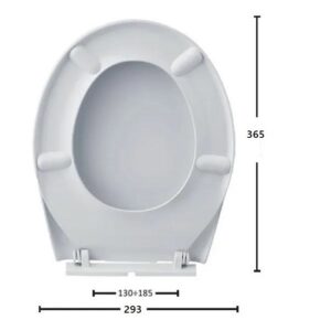 SEDILE WC BABY RESINA POLIPROPILENE INFRANGIBILE 0,56 kg