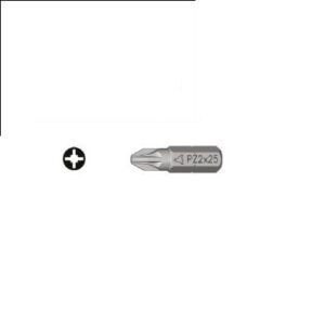 INSERTO 1/4" PZ3x25 PER LEGNO