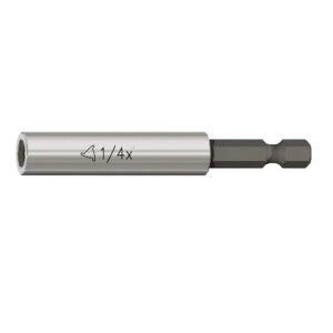 PORTAINSERTI MAGNETICO 1/4"E D.10x L.75