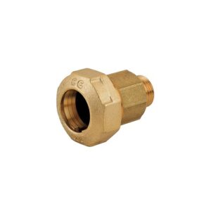 DRITTO RIDOTTO M. D.25x1/2" RACCORDO OTTONE