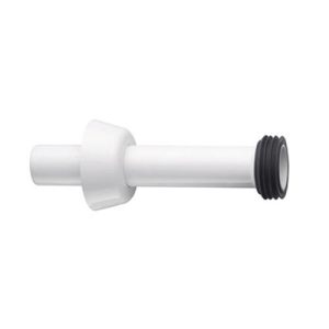 CANOTTO &Oslash; 40x500 mm. ALLACCIAM.PLASTICA BIANCO