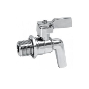 RUBINETTO ENOLOGICO OTTONE CROMATO 1/2"