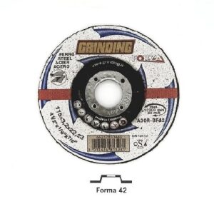 DISCO 115X3.2X22.23 FORZA A30R BF42 FERRO X25 PZ