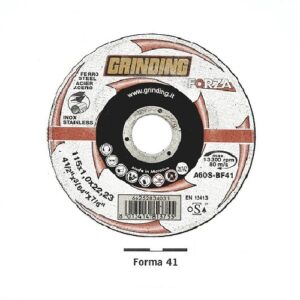 DISCO 115X1.0X22.23 FORZA A60S BF41 FERRO-ACCIAIO X50 PZ