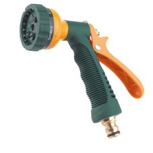 PISTOLA 6 FUNZIONI METALLO/PLASTICA INNESTO OTTONE