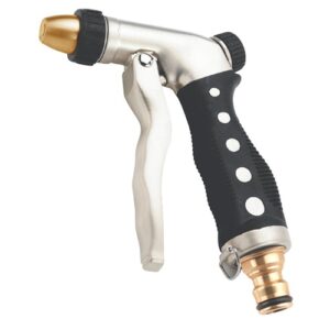 PISTOLA ZINCO REGOLABILE  ANTISCIVOLO ATTACCO OTTONE