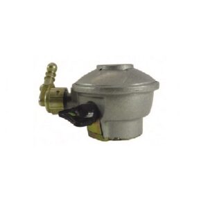 REGOLATORE &Oslash;22 (29mbar) CON ATTACCO QUICK PER BOMBOLE GPL TIPO AGIP (ANGOLO PH10 UNI)