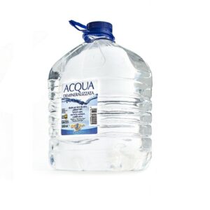 ACQUA 5 lt DEMINERALIZZATA