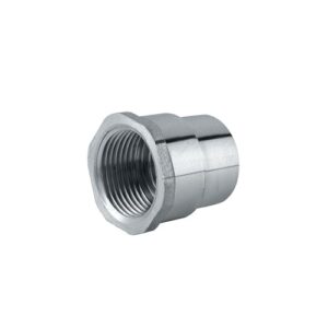 MANICOTTO FF 1/2" x 3/4" OTTONE CROMATO